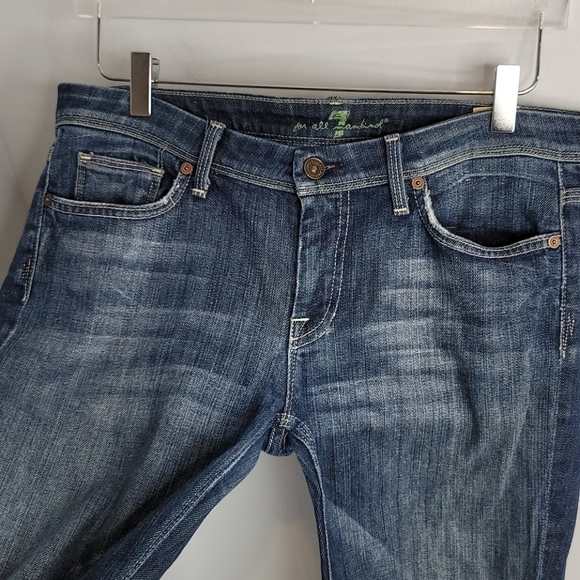 7 for all mankind Bootcut Flynt jeans 30 Low RIse - Picture 4 of 13